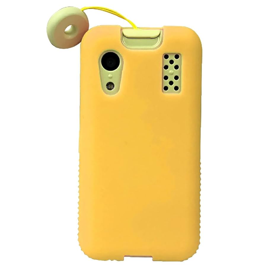 docomo キッズケータイ KY-41C イエロー Amazon.co.jp: シリコンケース 子供用 キッズケータイ ky41c
